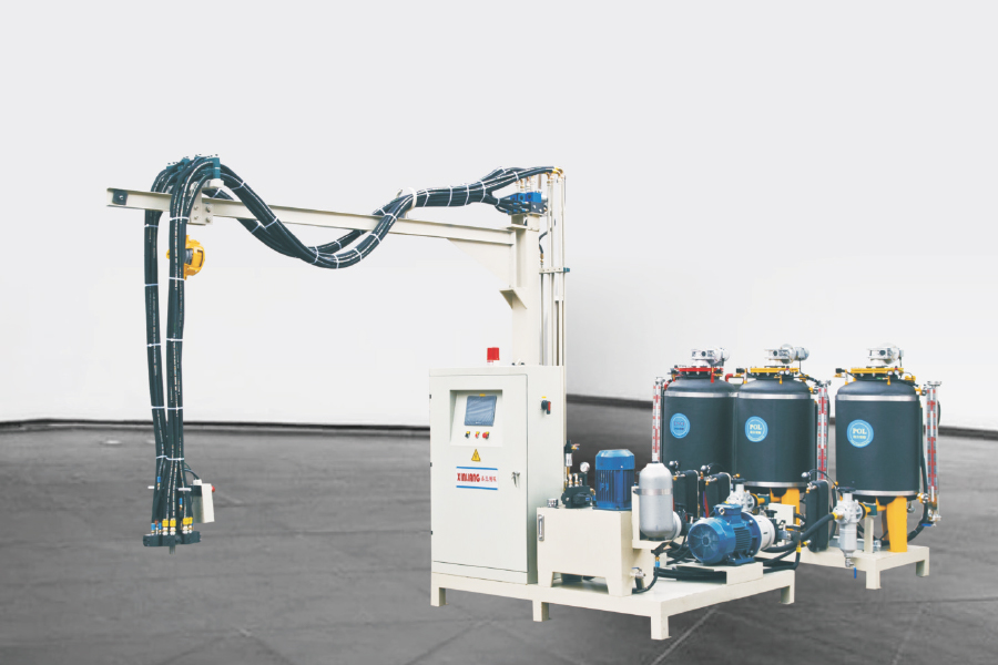 3 성분 폴리 우레탄 고압 폼 폼 주입 기계